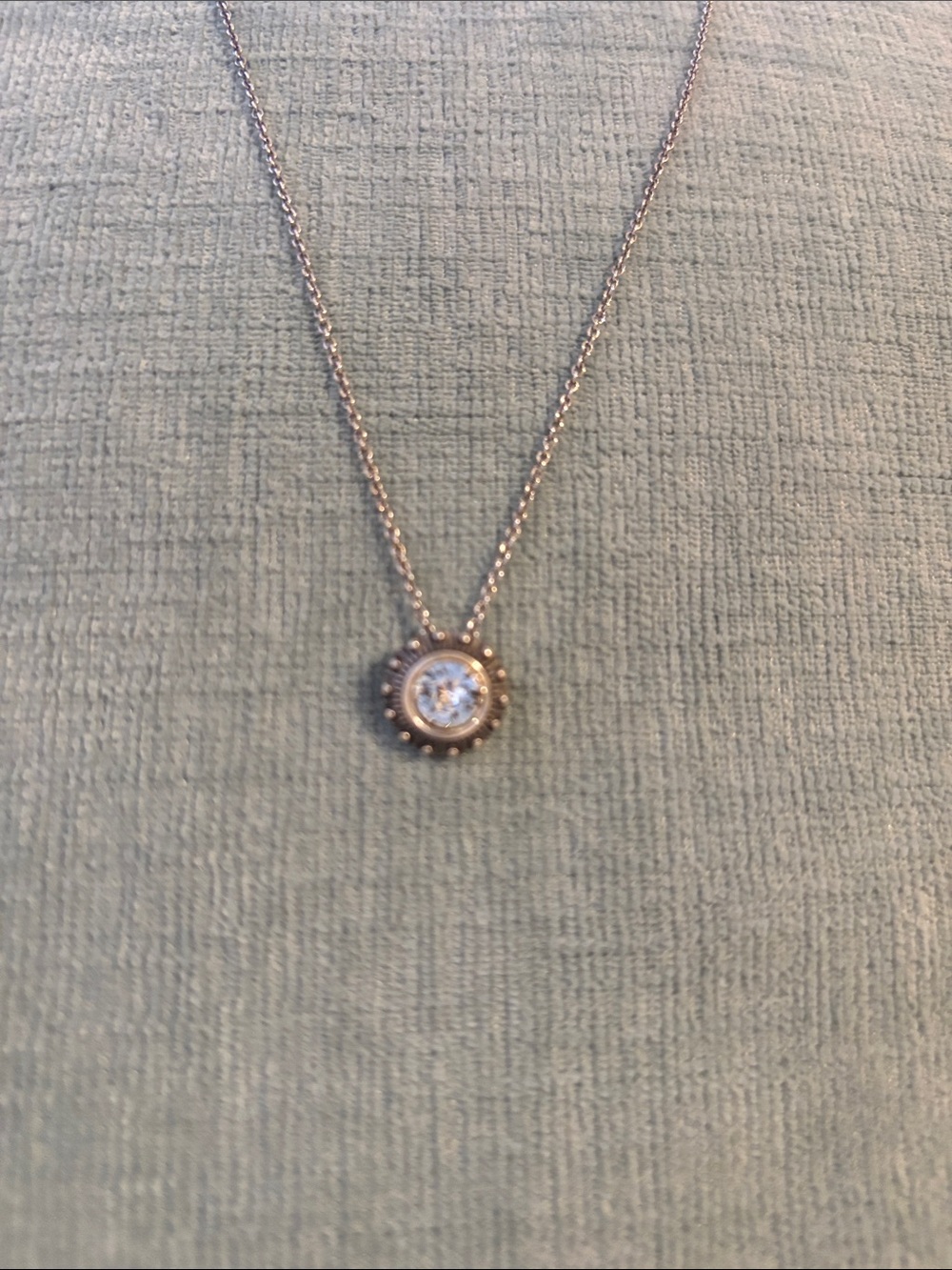 Brighton Silver Sparkle Pendant Necklace